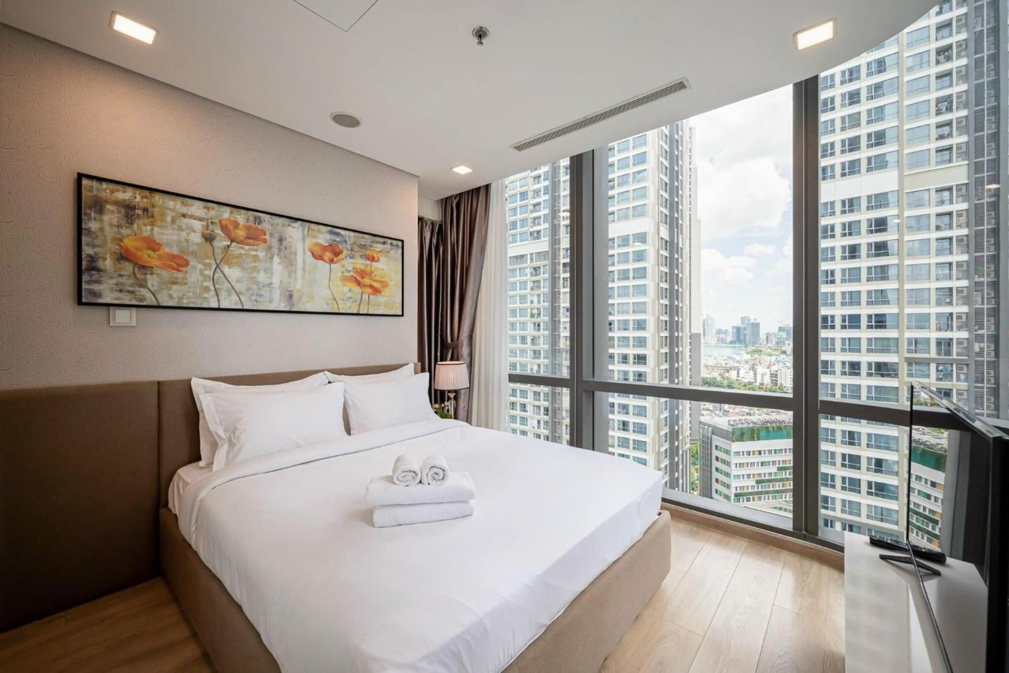 Sky Park Apartment - Vinhomes Central Park Cidade de Ho Chi Minh Exterior foto