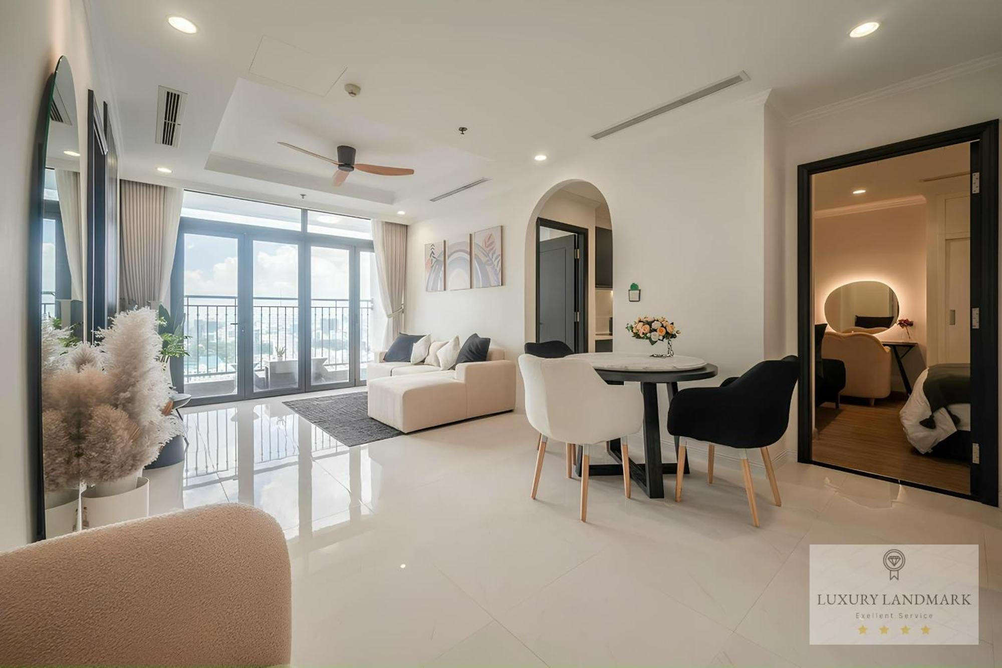 Sky Park Apartment - Vinhomes Central Park Cidade de Ho Chi Minh Exterior foto